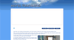 Desktop Screenshot of hotelplatanias.com